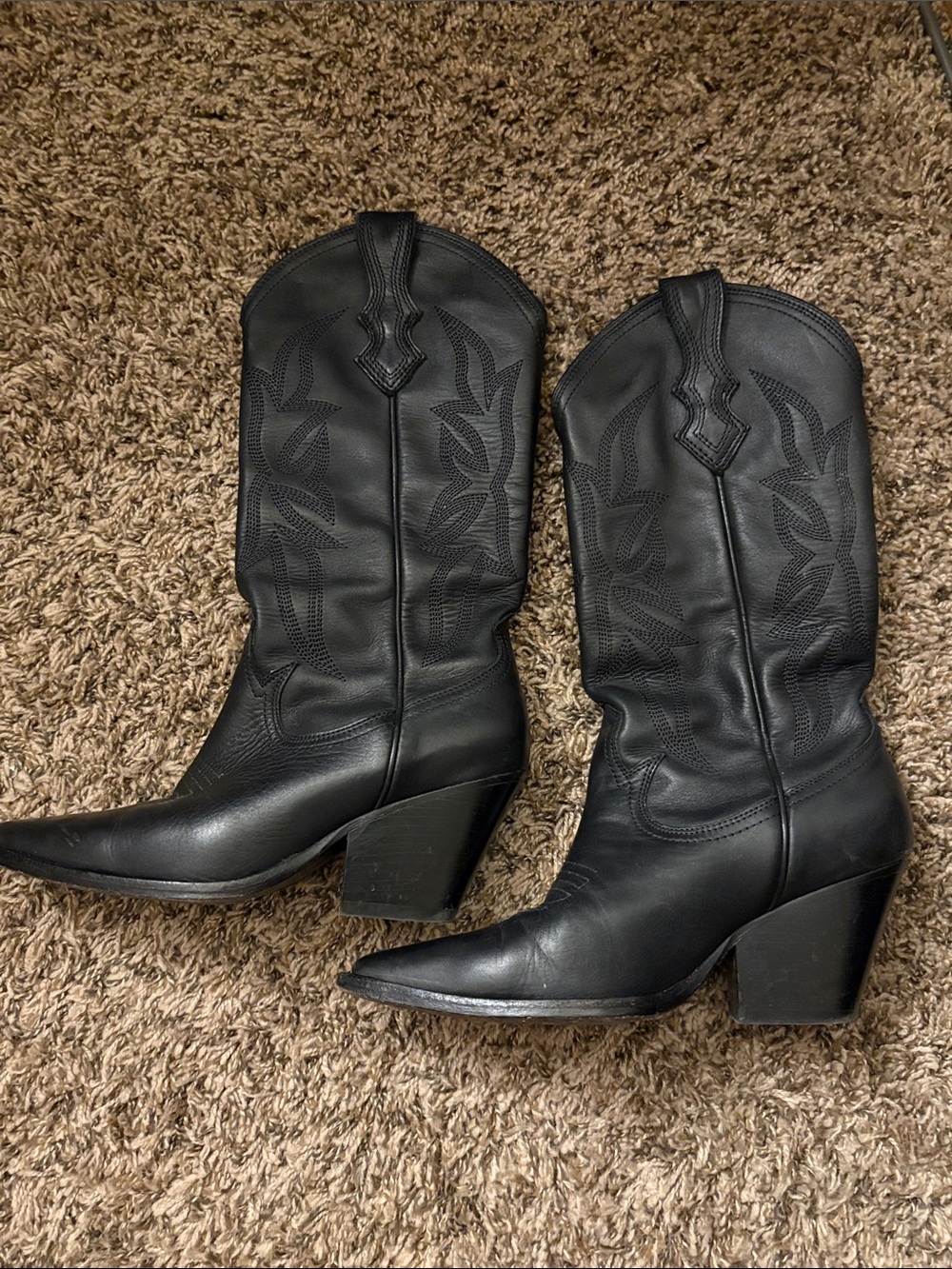 Thursday Boot Company Rodeo Leather Women’s Cowboy Western Boots 8.5 fits 7.5